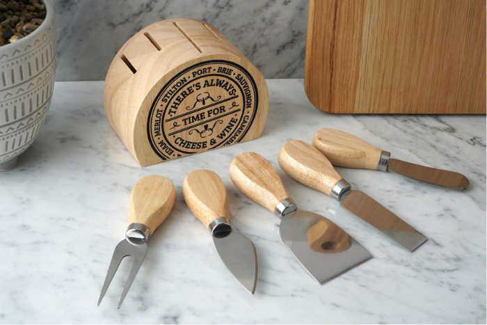 Cheese Knife & Stand